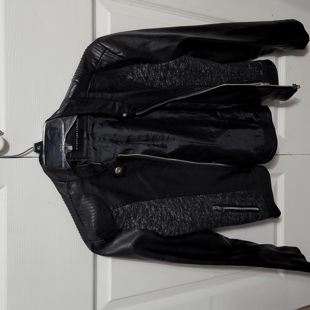 Leather jacket